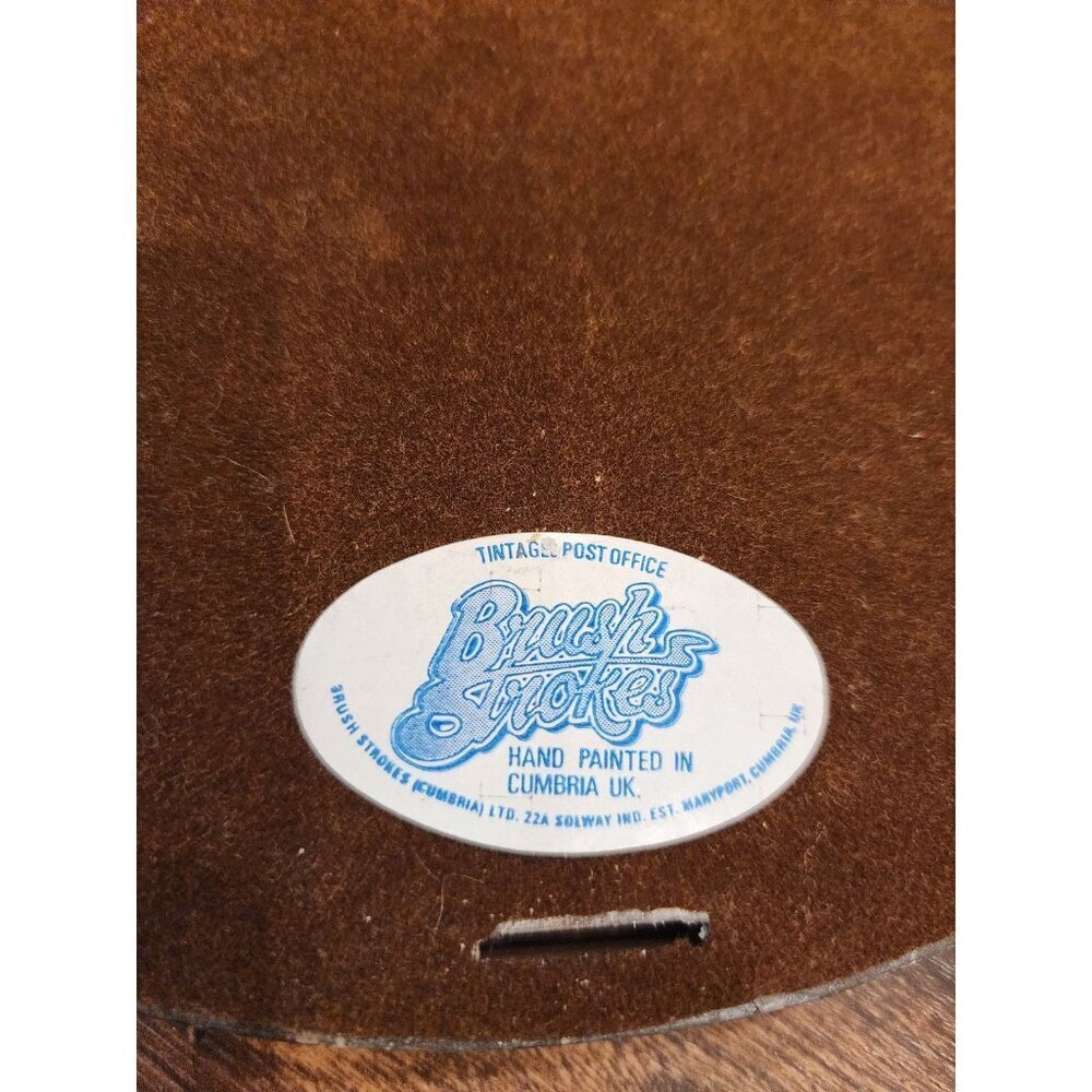 Brush Strokes Packhorse Inn & Tintagel Post Office 3D Plaque Hand Painted - Picture 6 of 12
